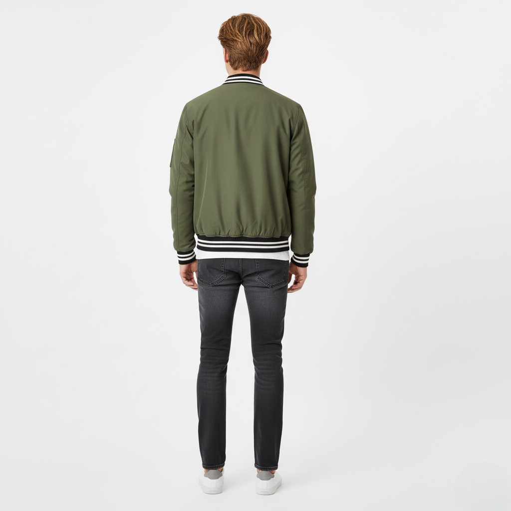 Classic Men's Casual Bomber Jacket