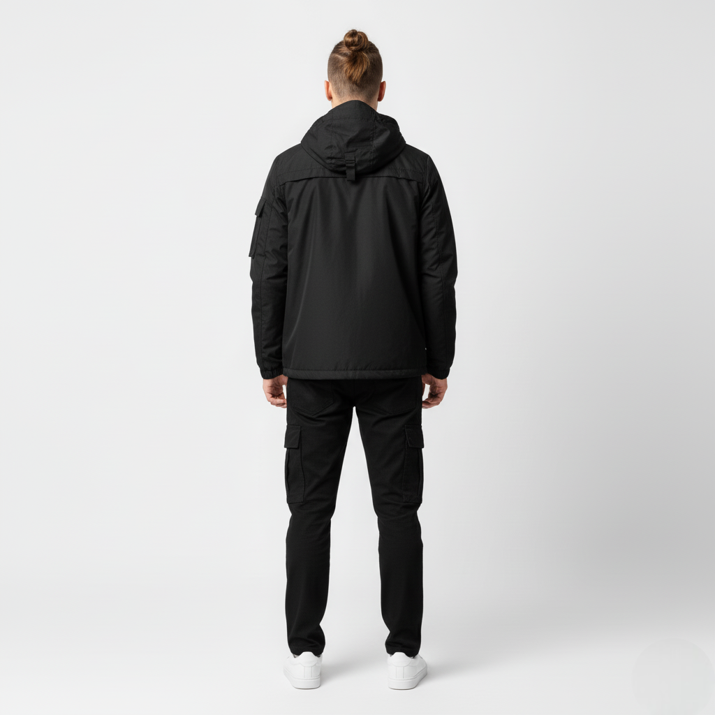 Men's Tactical Cargo Windbreaker Jacket